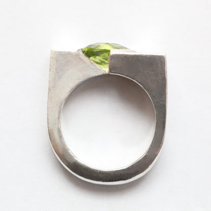 Halo-Ring - Peridot