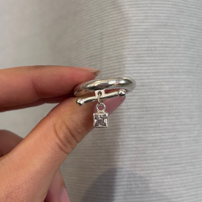 Bague Opulence - Avec pendentif