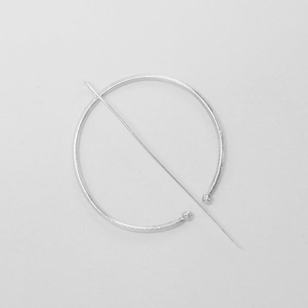 Boucle d'oreille - Lune bleue