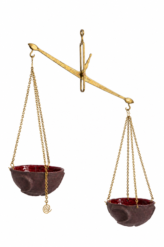 Ceramic hanging bowls