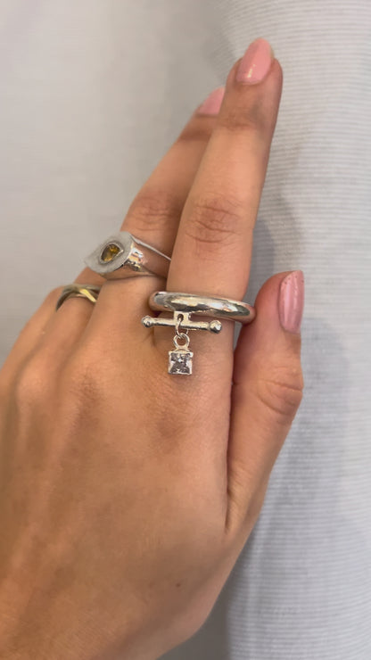 Bague Opulence - Avec pendentif